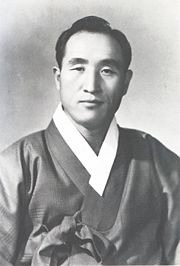An early photo of Sun Myung Moon