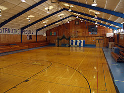 High School gymnasium