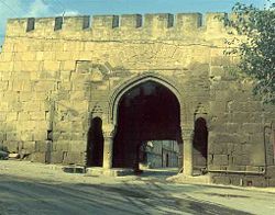 A gate of the citadel.