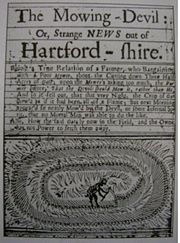 1678 pamphlet on the Mowing-Devil.