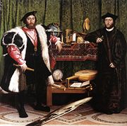 Holbein's The Ambassadors is a complex work whose iconography remains the subject of debate