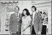 President Richard Nixon and the Carpenters at the White House, August 1, 1972.