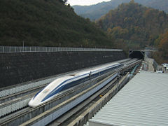 JR-Maglev at Yamanashi