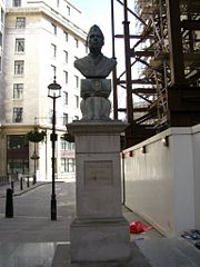 Nehru's statue in Aldwych.