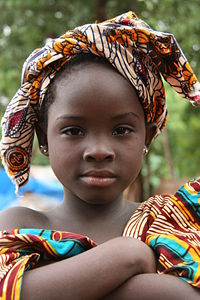 A Bozo girl in Bamako.