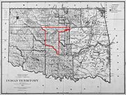 Unassigned Lands in Indian Territory, 1885
