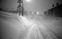 Snow in Holme, West Yorkshire, winter 1978
