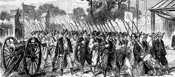 Shogunal troops in 1864. Illustrated London News