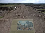Roman fort at Corstopitum.