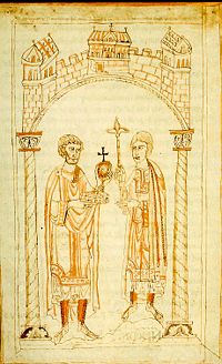 Henry IV, left, and son Henry V
