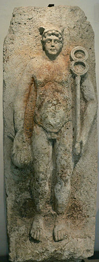 A Gaulish depiction of Mercury, now at the Carnavalet Museum in Paris.