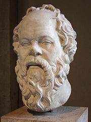 Portrait of Socrates, Roman marble, Louvre Museum