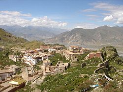 Ganden Monastery.