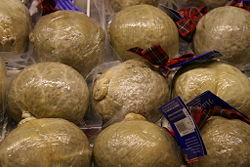 Haggis on display for sale