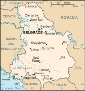 The Federal Republic of Yugoslavia consisted of Serbia and Montenegro