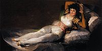 The Clothed Maja, ca. 1800.