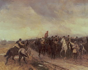 Cromwell at Dunbar by Andrew Carrick Gow
