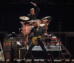 Springsteen in concert in 2008