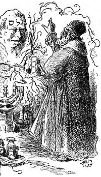 Rabbi Loew and golem.
