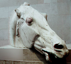 Parthenon Selene Horse.