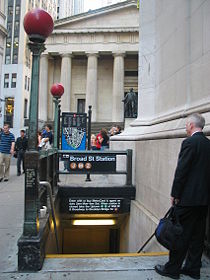 The New York City subway is the largest mass transit system in the world by number of stations.