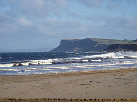 Fair Head seen from Ballycastle