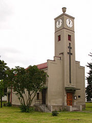 A Czechoslovak Hussite Church in Olomouc-Černovír, Czech Republic