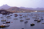 Porto Grande - the harbor of Mindelo, Sao Vicente Island