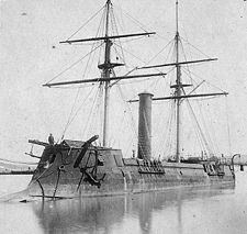 The Imperial Navy's ironclad Kotetsu