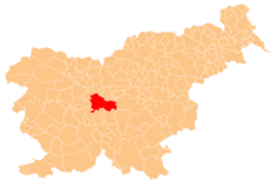 Municipal location in Slovenia
