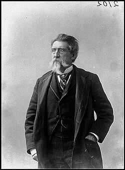 Mathew Brady as an old man. This photo was taken shortly before his death.