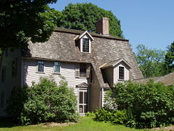 The home of Ralph Waldo Emerson in Concord, where Thoreau was a frequent visitor.