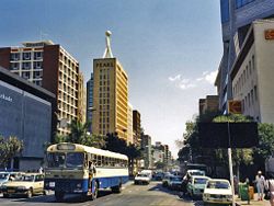 Downtown Harare.