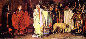 King Lear: Cordelia's Farewell by Edwin Austin Abbey