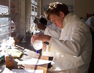Some chemistry experiments can be conveniently carried out at room temperature.