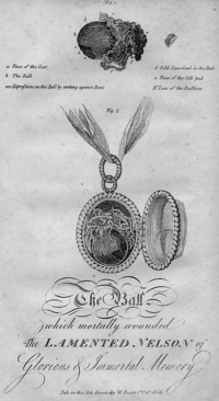 The bullet that killed Nelson