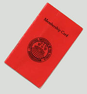 Hall's parents were "card-carrying" members of the Industrial Workers of the World and were founding members of the American Communist Party, later known as the Communist Party USA.