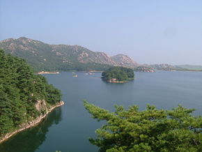 Samil Lake at Kumgangsan