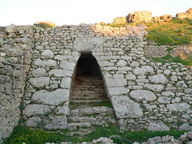 Entrance to the royal palace of Ugarit