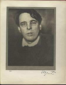 W.B. Yeats in Dublin on January 24, 1908
