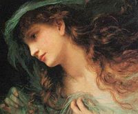 The Head of a Nymph by Sophie Anderson