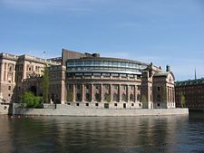 Riksdag building, Stockholm