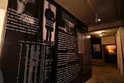 One of the displays at the exhibition.
