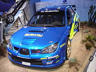 Subaru Impreza Rally Car.