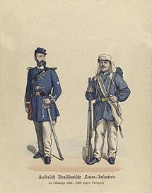 Brazilian officer and soldier