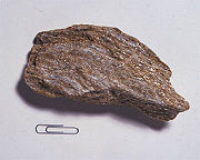 A sample of schist.