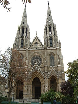 Saint Clotilde Basilica completed 1857, Paris
