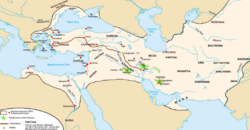 The Achaemenian Empire (648–330 B.C.E.) at its greatest extent