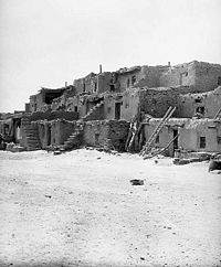 Oraibi village, circa 1899