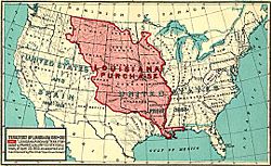"Louisiana" and the Louisiana Purchase.Frank Bond, Government Printing Office, 1912. Map No. 4.